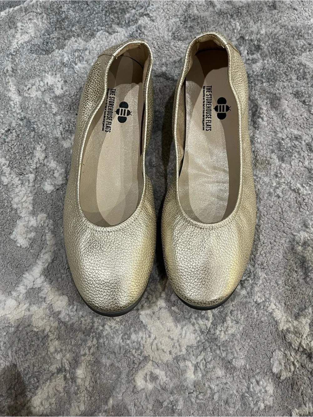 The Storehouse Flats Gold Flex size 8